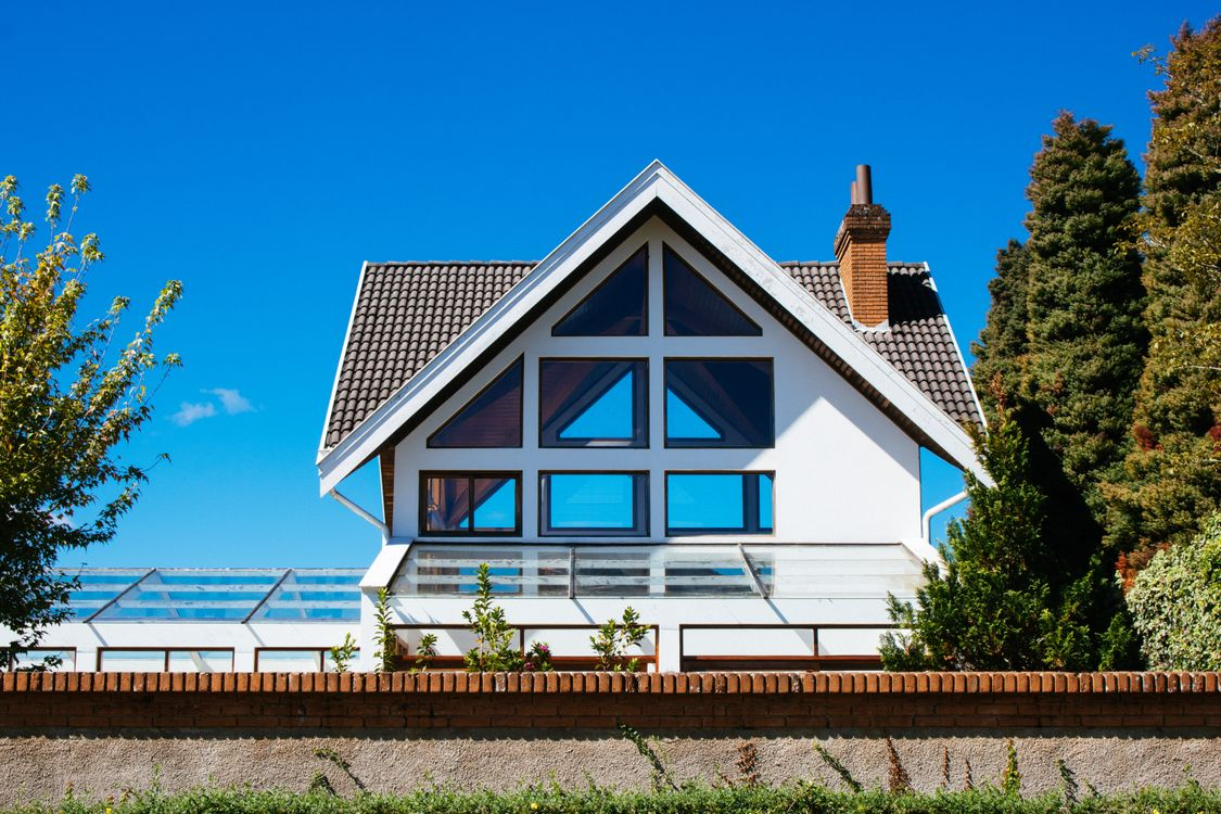 A house with windows